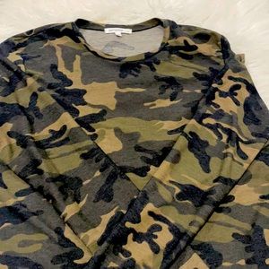 Camo top teen size M